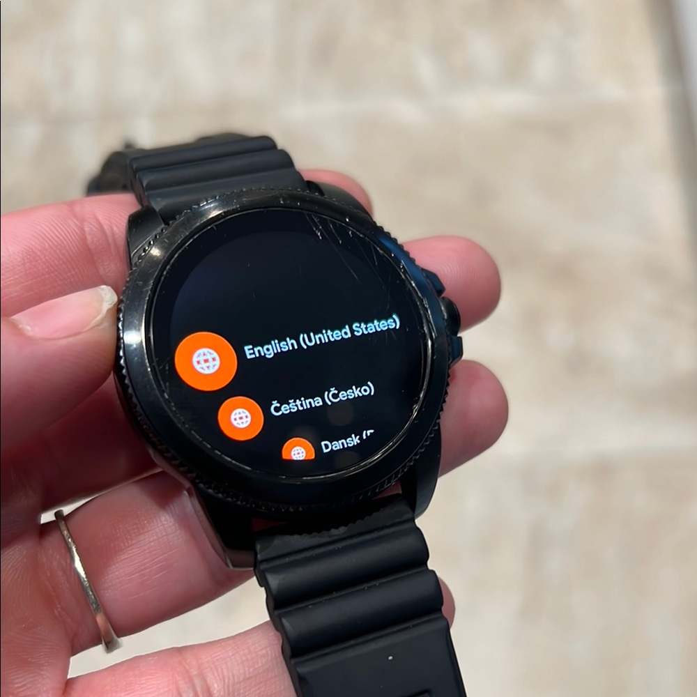 Gen 5 Fossil Smartwatch -used